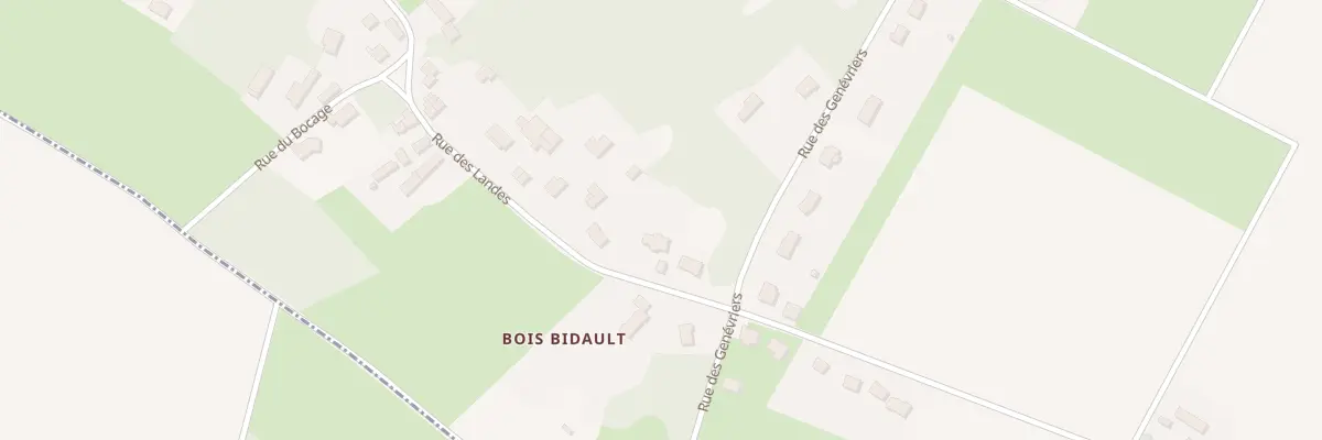 Plan du 21 Rue des Landes à Athée-sur-Cher