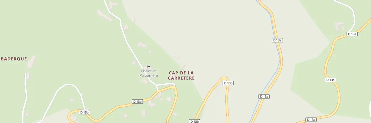 Plan du 45 Hameau de Labaderque à Herran