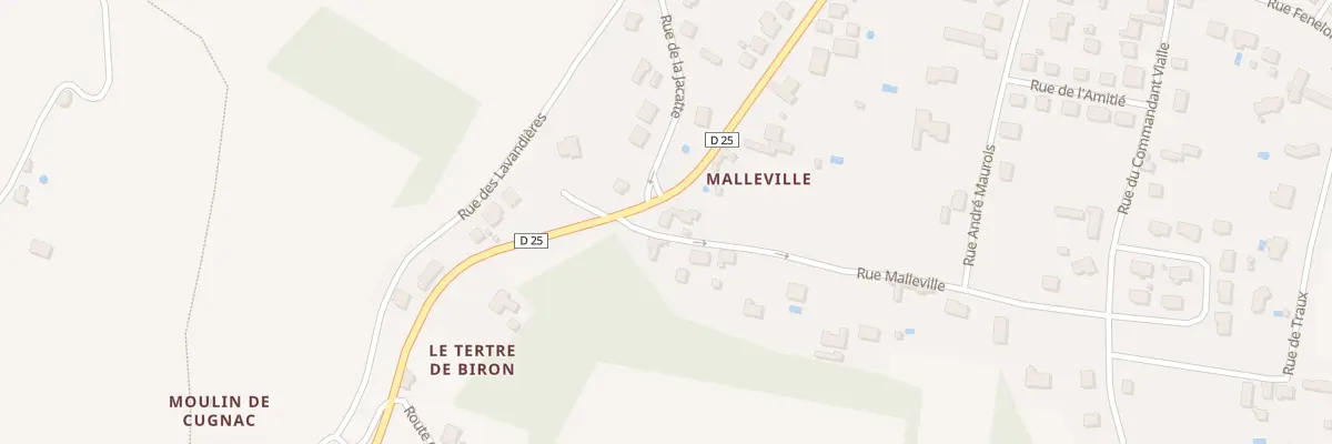 Plan du 429 Rue de Malleville au Buisson-de-Cadouin