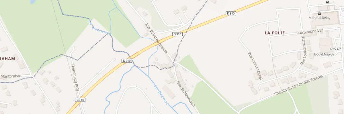 Plan du 17 Rue du Val de Brenne à Neuville-sur-Brenne