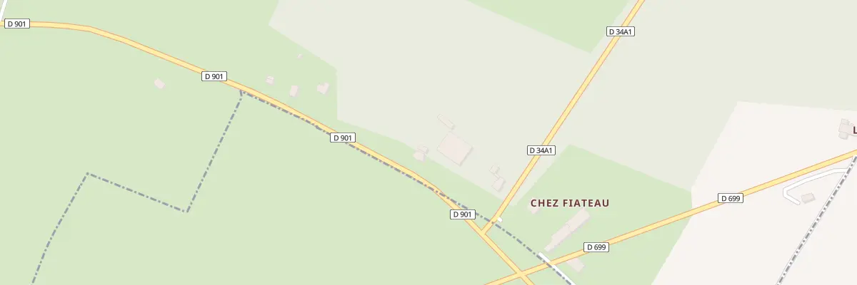 Plan du 7 Chez Fiateau à Oradour-sur-Vayres
