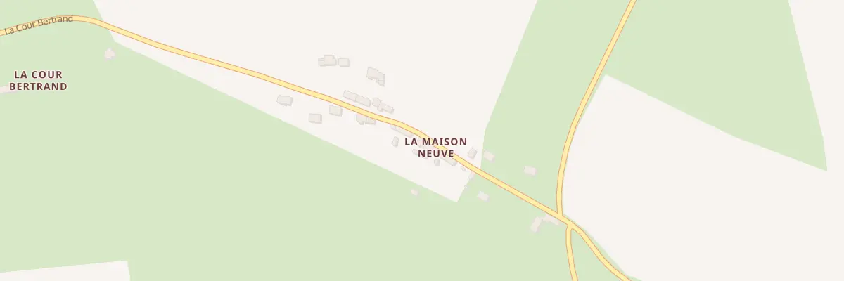 Plan du 8 La Maison Neuve à Arcisses