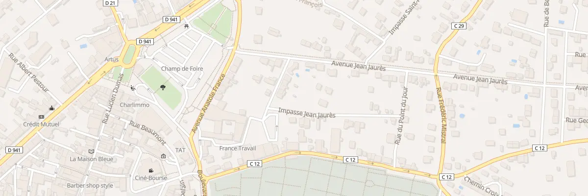 Plan du 5 Imp Jean Jaurès à Saint-Junien