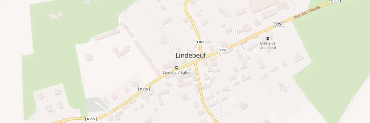 Plan du 253 Rue des Tilleuls à Lindebeuf