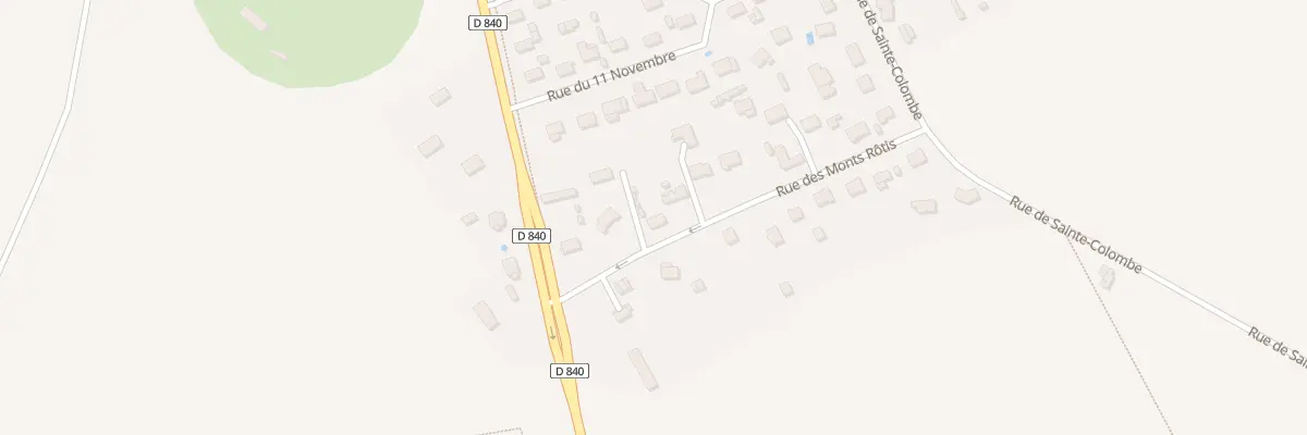 Plan du 1T Rue des Monts Rotis au Neubourg