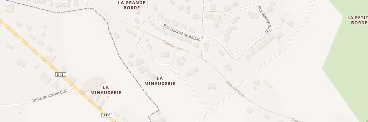 Plan du 3 Rue Clos de la Minauderie à Mondoubleau