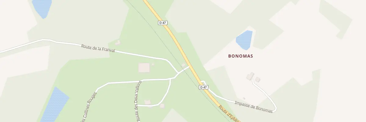 Plan du 3175 Rte d’Eybènes à Saint-Félix-de-Reillac-et-Mortemart