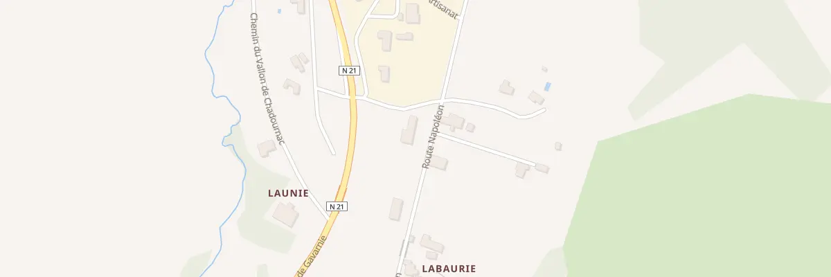 Plan du 1108 Rte Napoléon à Eyzerac