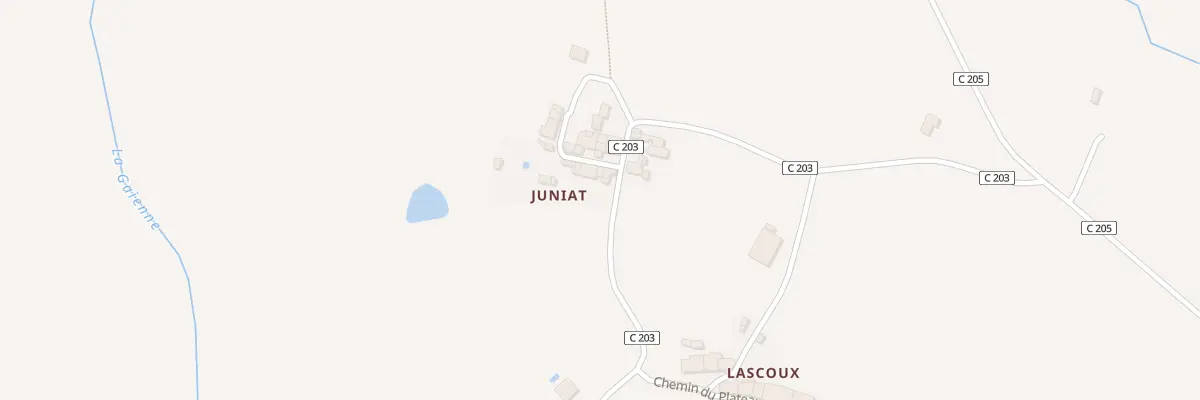 Plan du 2 All des Sabotiers à Nouic