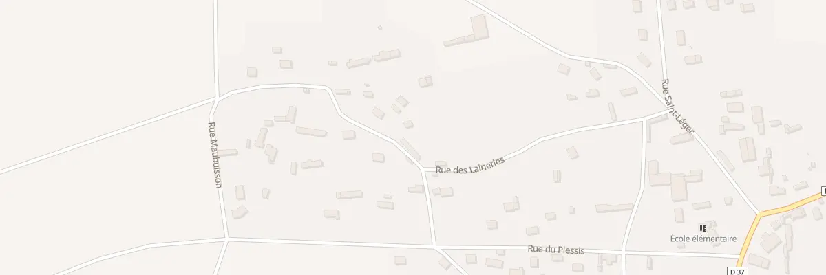 Plan du 2 Rue Maubuisson à Émanville