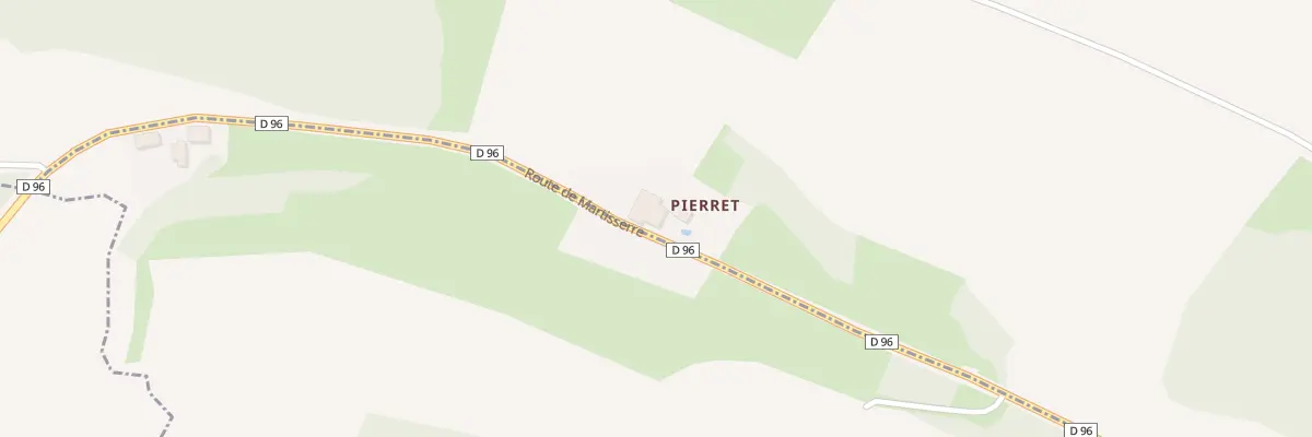 Plan du 6 Pierret à Frontignan-Savès