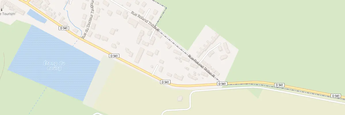 Plan du 20 Rue Roland Thibault à La Ferté-Vidame