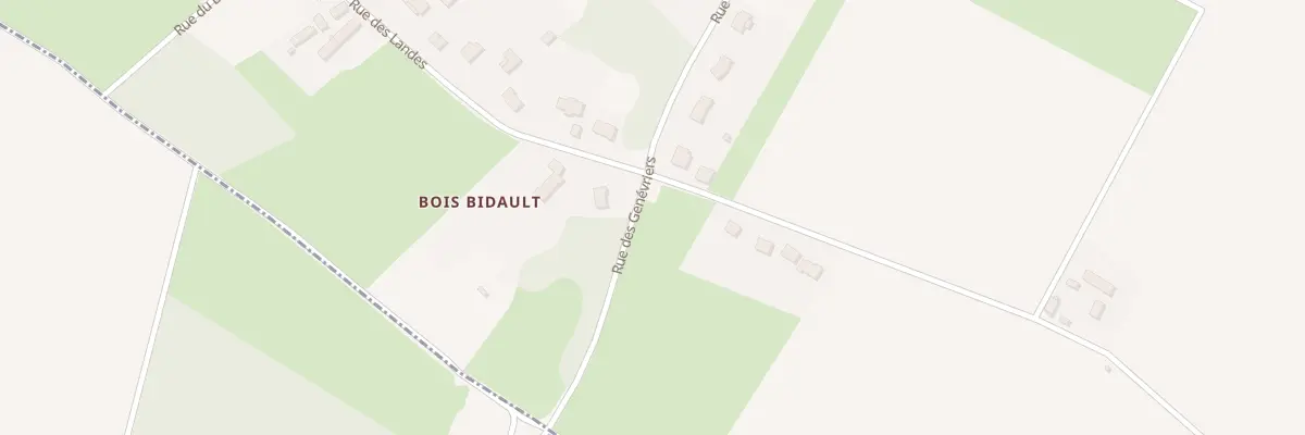 Plan du 20B Rue des Landes à Athée-sur-Cher