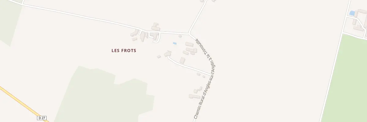 Plan du 5248 Les Frots à Mérigny