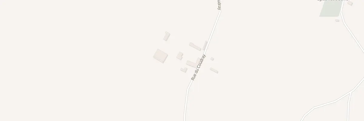 Plan du 4B Rue du Coudray à Beaubray