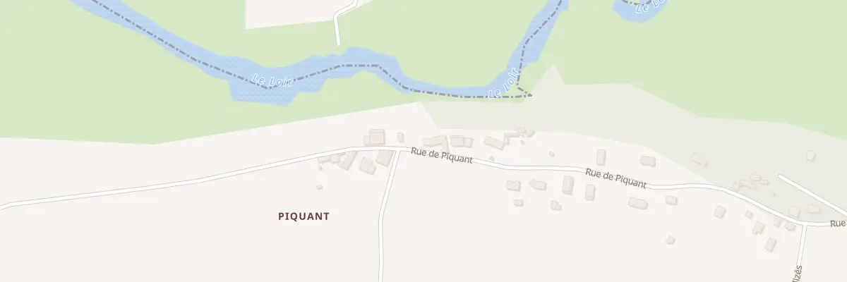 Plan du 12 Rue de Piquant à Saint-Rimay