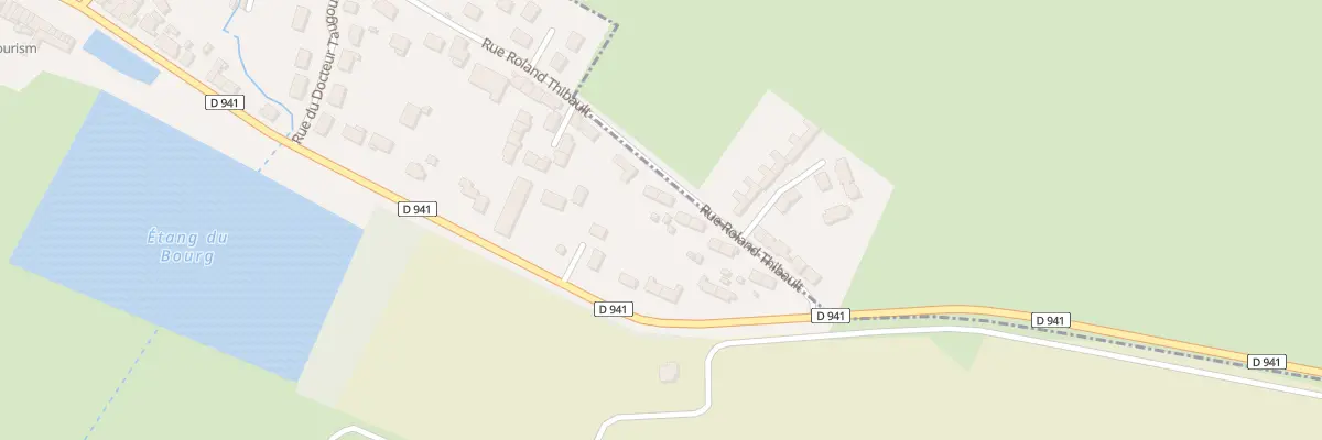 Plan du 22 Rue Roland Thibault à La Ferté-Vidame