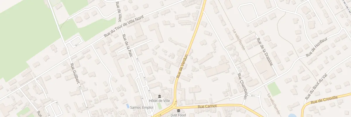 Plan du 21 Rue de Verdun au Neubourg