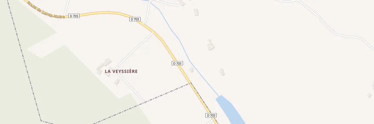 Plan du 256 Rte de Sainte-Alvère au Bugue