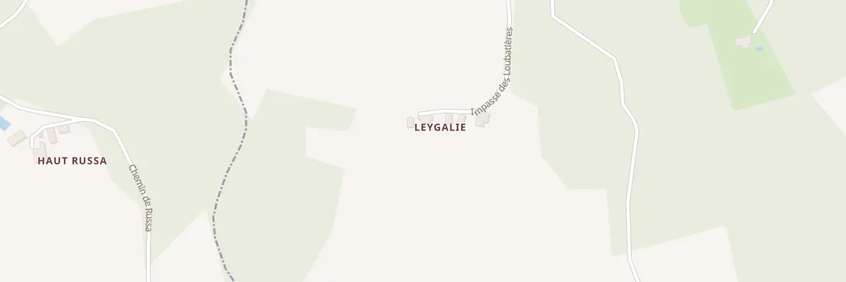 Plan du 387 Imp des Loubatières à Bassillac et Auberoche