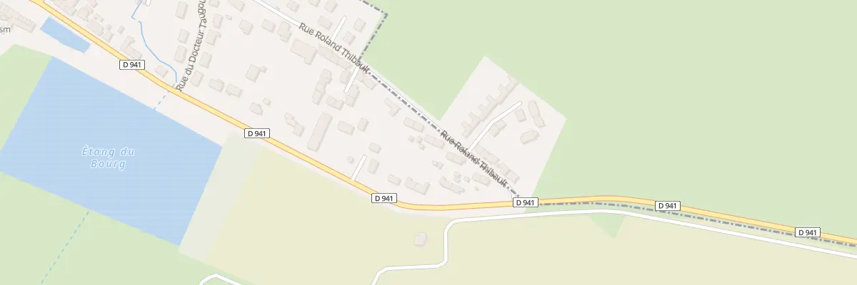 Plan du 24 Rue Roland Thibault à La Ferté-Vidame