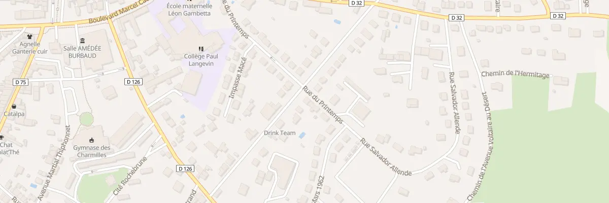 Plan du 24 Rue Lagarde à Saint-Junien