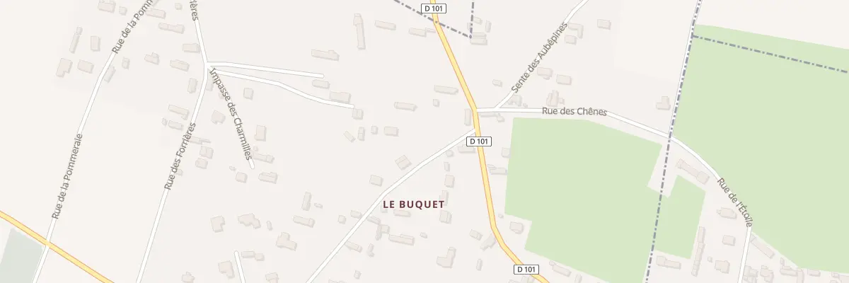 Plan du 13 Rue du Hetre à La Gaillarde