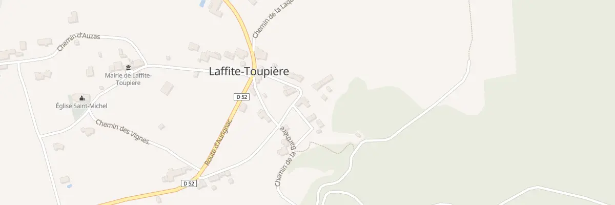 Plan du 7 Che de la Fontaine. à Laffite-Toupière