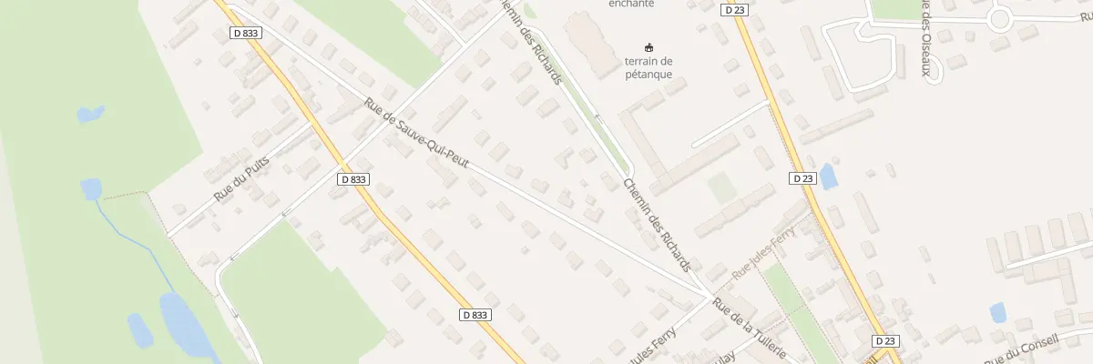 Plan du 164 Rue de Sauve Qui Peut à Breteuil