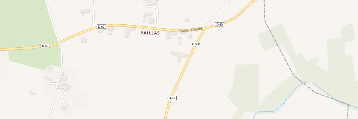 Plan du 67 Paillas à Montastruc-de-Salies