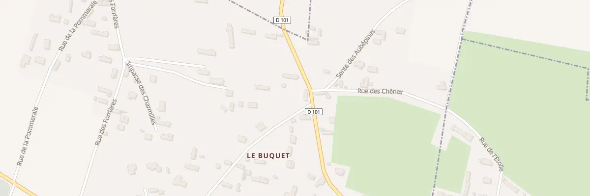 Plan du 15 Rue du Hetre à La Gaillarde