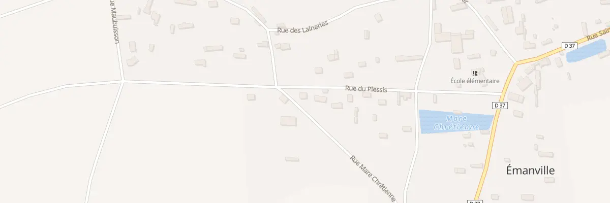 Plan du 9T Rue du Plessis à Émanville