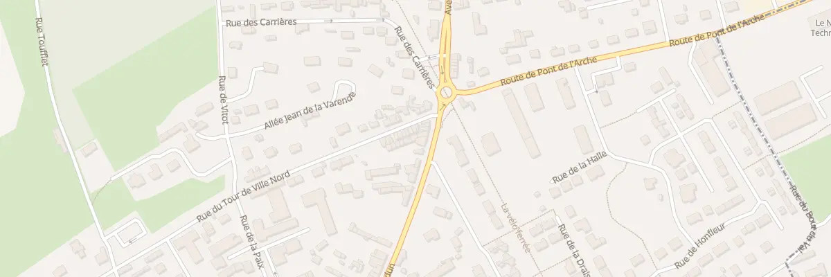 Plan du 41B Rue de Verdun au Neubourg