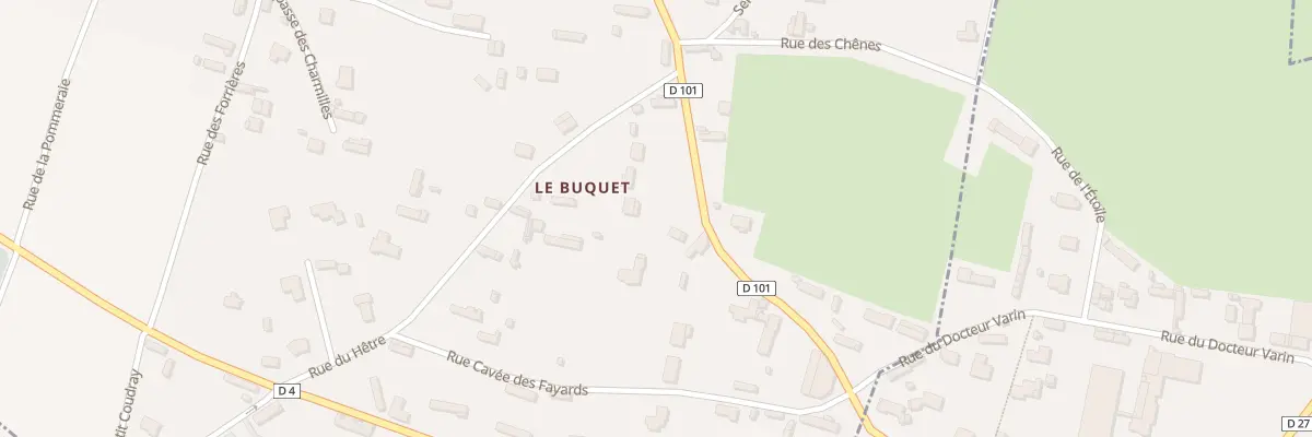 Plan du 9 Rue de la Hêtraie à La Gaillarde