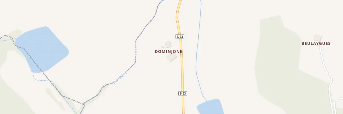 Plan du 5014 Dominjone à Glatens