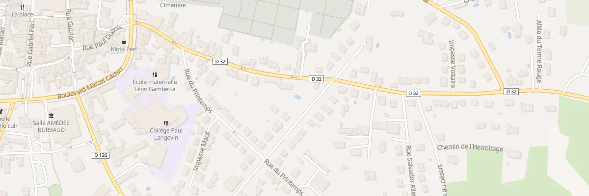 Plan du 32 Av Voltaire à Saint-Junien