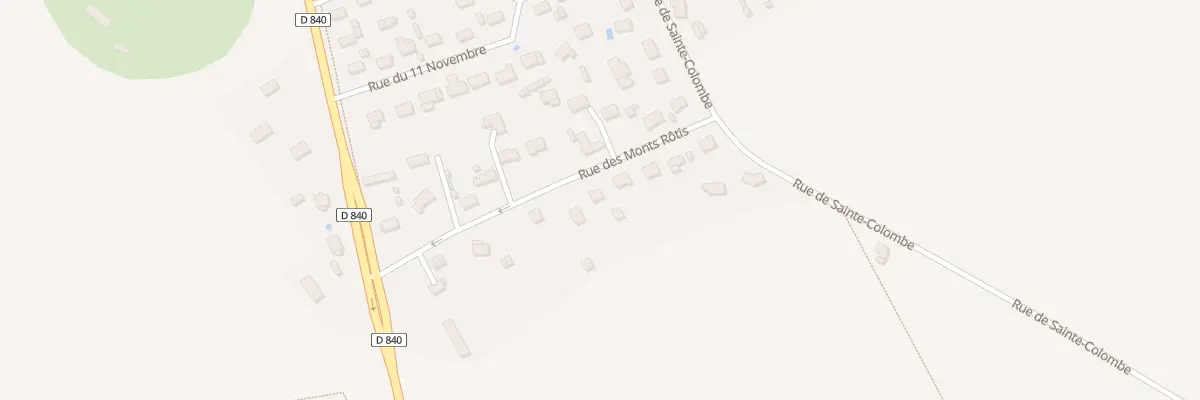 Plan du 8B Rue des Monts Rotis au Neubourg