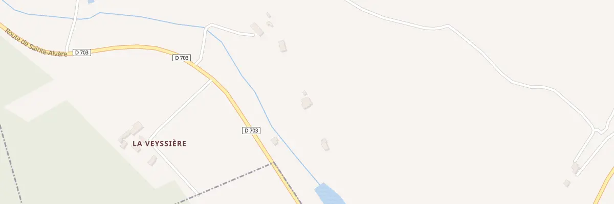 Plan du 258 Rte de Sainte-Alvère au Bugue