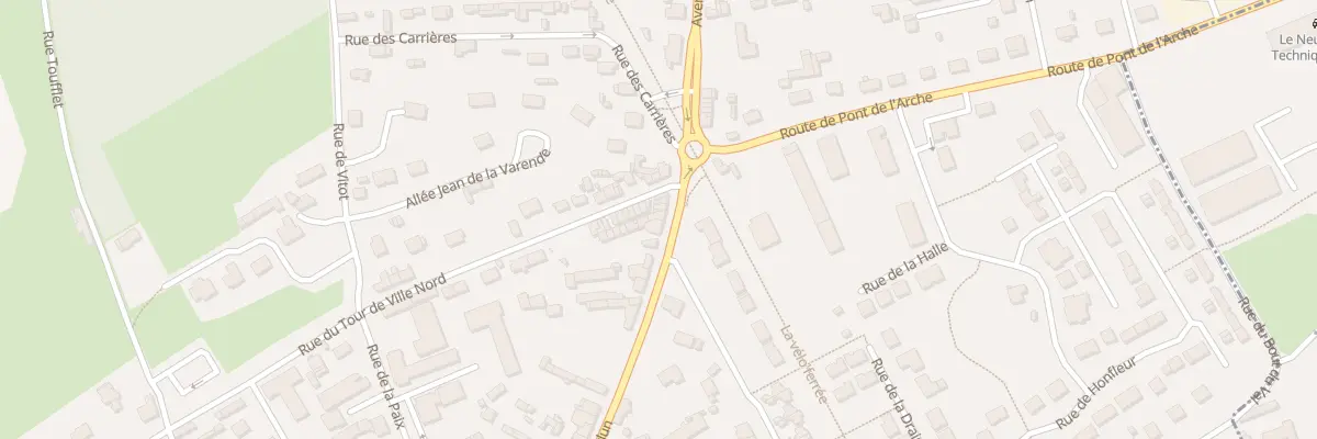 Plan du 41A Rue de Verdun au Neubourg