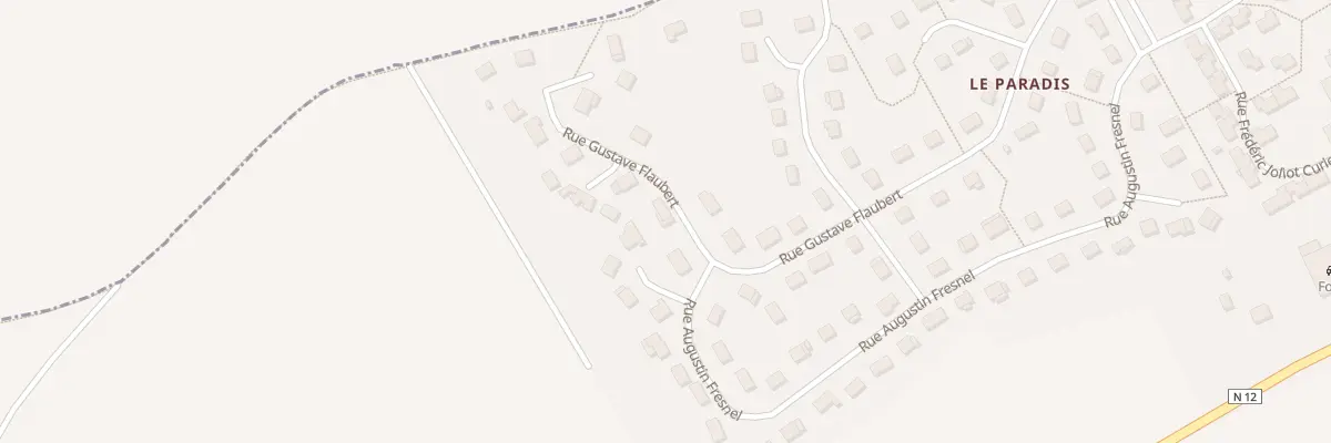 Plan du 395 Rue Gustave Flaubert à Verneuil d’Avre et d’Iton