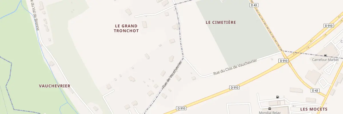 Plan du 48 Rue du Tronchot à Neuville-sur-Brenne