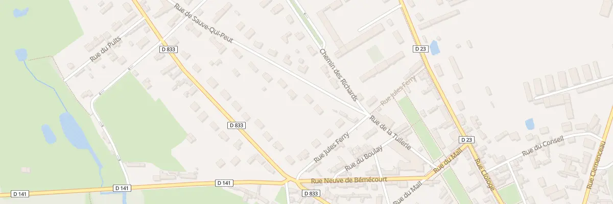 Plan du 85 Rue de Sauve Qui Peut à Breteuil