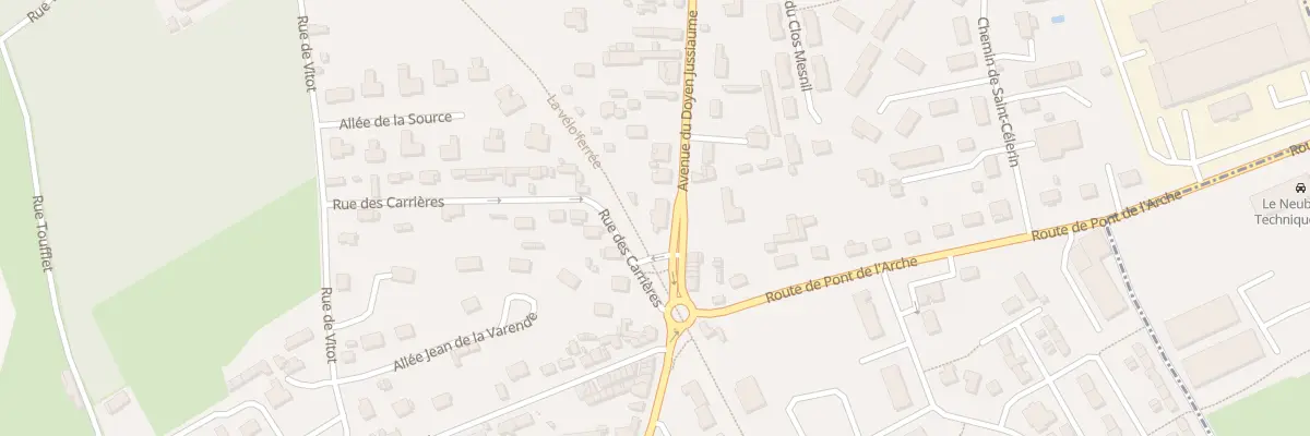 Plan du 49 Av du Doyen Jussiaume au Neubourg