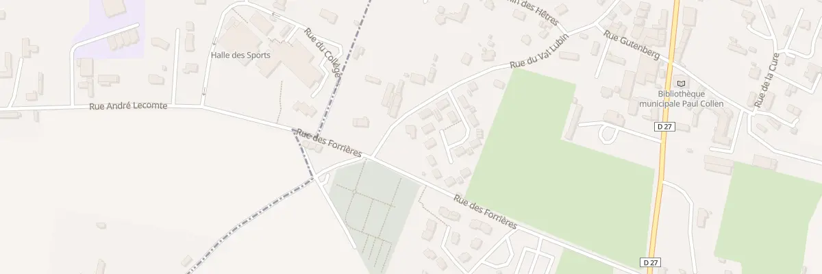 Plan du 41 Rue du Val Lubin à Luneray