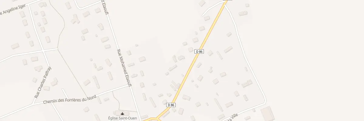 Plan du 8 Rue des Australiens à Tourville-la-Campagne