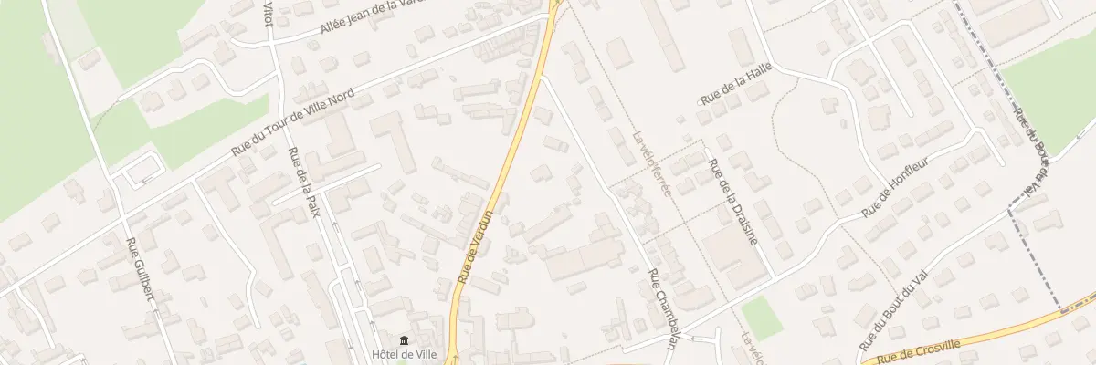 Plan du 14 Rue de Verdun au Neubourg