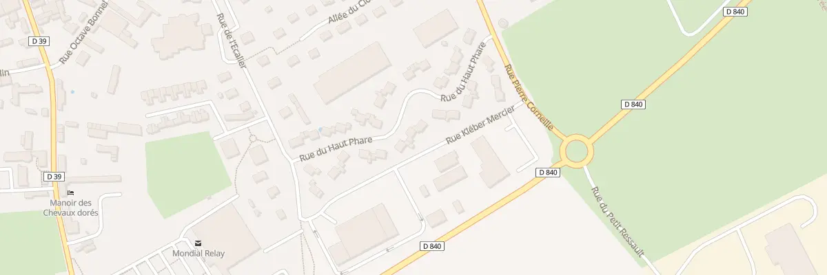 Plan du 11 Rue du Haut Phare au Neubourg