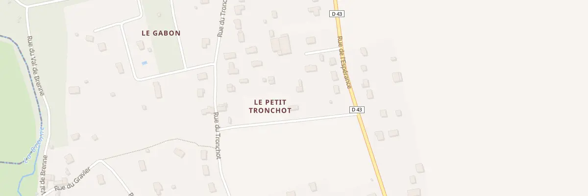 Plan du 40 Rue de l’Esperance à Neuville-sur-Brenne