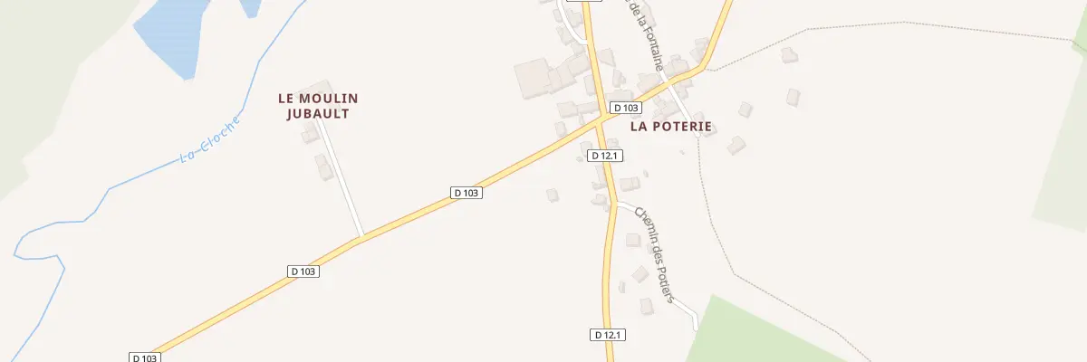 Plan du 1 Rue de la Vallee de la Cloche à Arcisses