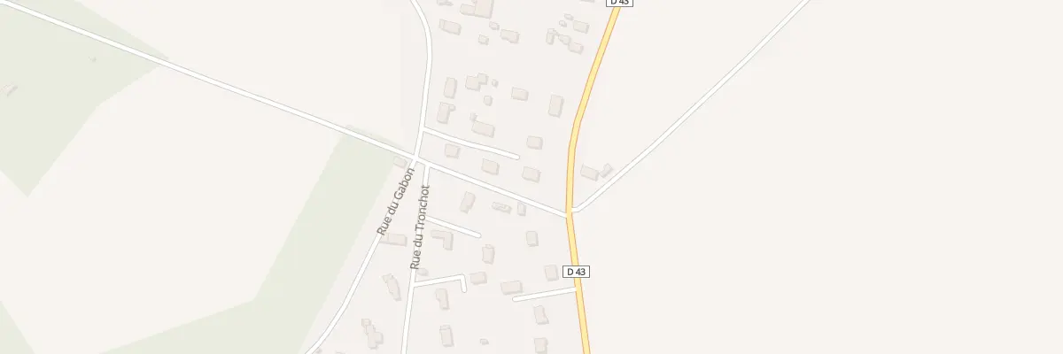 Plan du 6 Rue de Perchène à Neuville-sur-Brenne